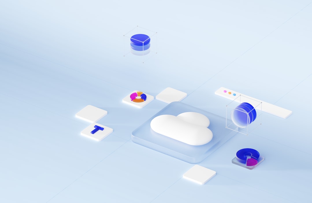 a computer screen with a cloud shaped object on top of it - Photo by Hazel Z on Unsplash